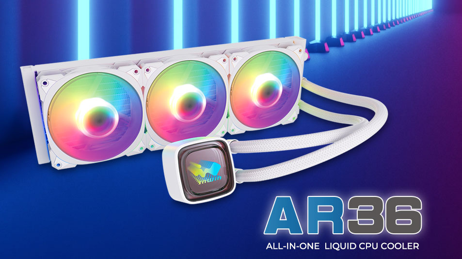 InWin AR36 AIO White Liquid Cooler Review