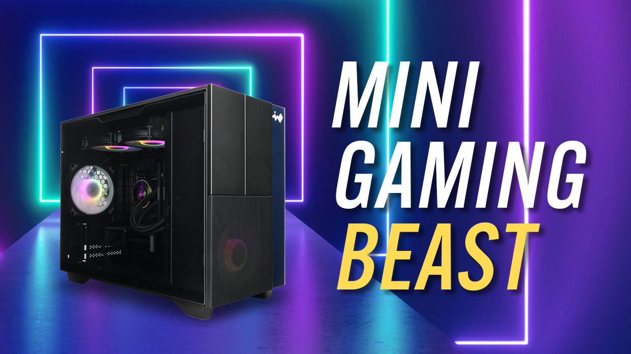 Building a mini gaming pc powerhouse in the InWin F3 (best micro atx case, btf project zero)