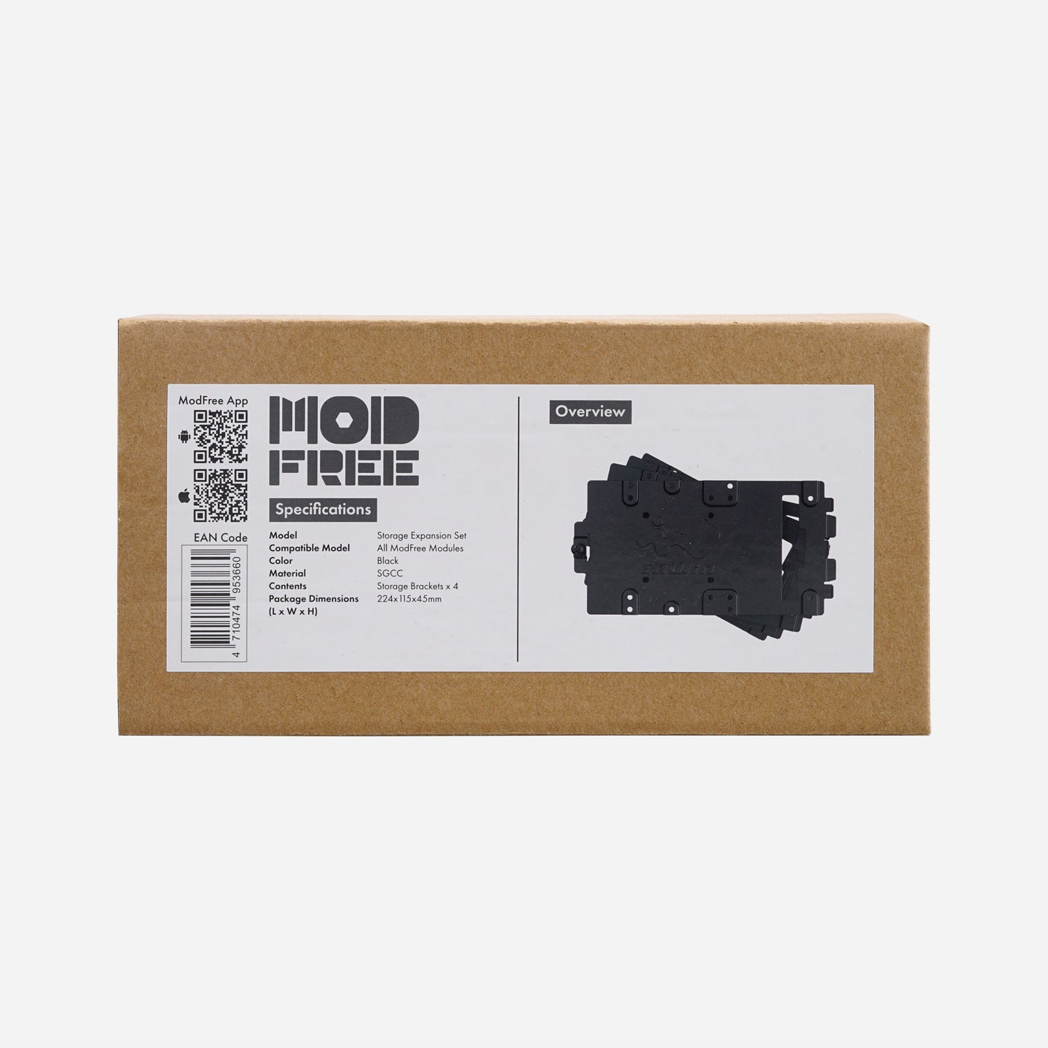 ModFree: Storage Expansion Set (4 pcs)