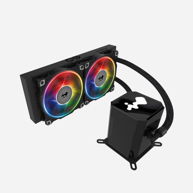 InWin SR24 PRO 240mm ARGB AIO ツインタービン液体 Amazon.com: InWin SR24 PRO 240mm ARGB AIO Twin Turbine