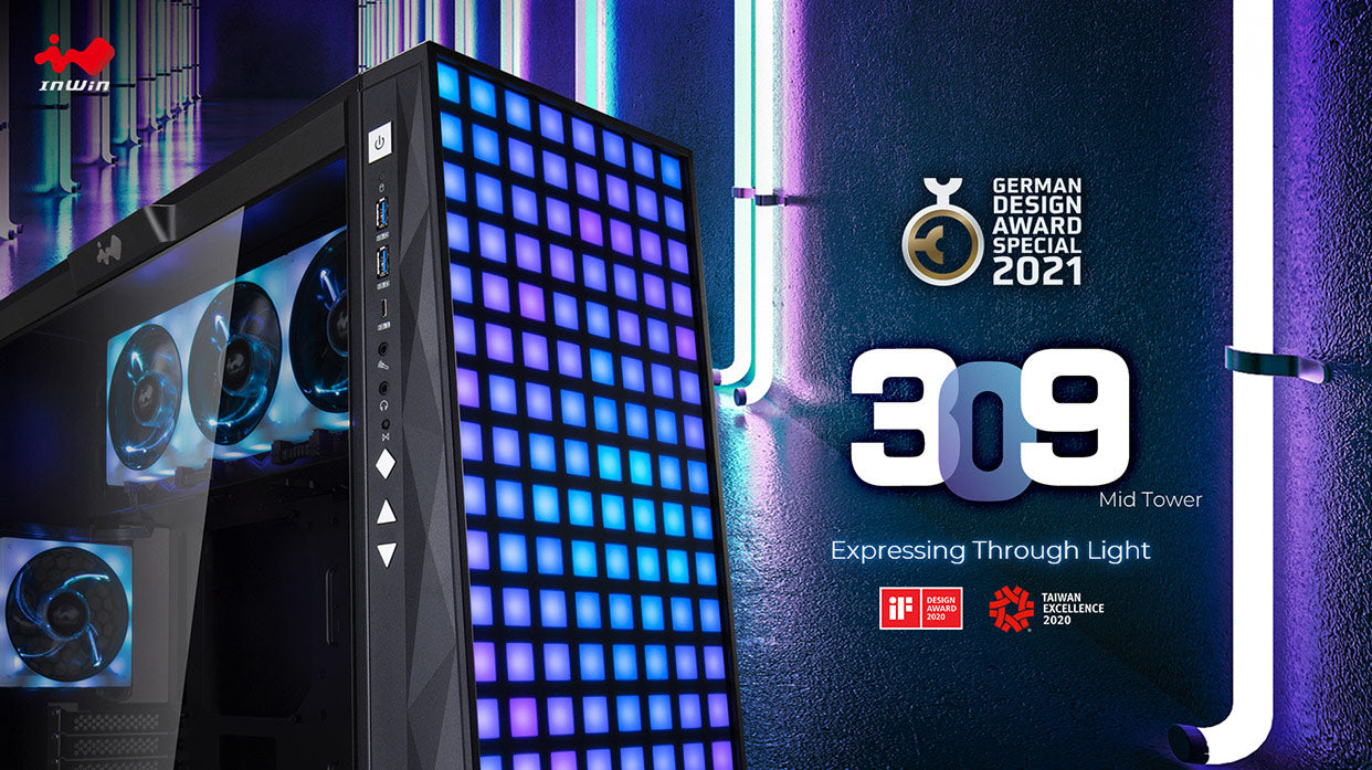 InWin 309 PC chassis receives German Design Award
