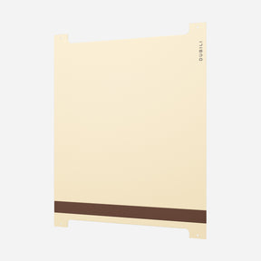 DUBILI Leather Strip Side Panel